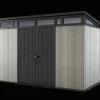 Artisan 11x7 Storage Shed - Grey