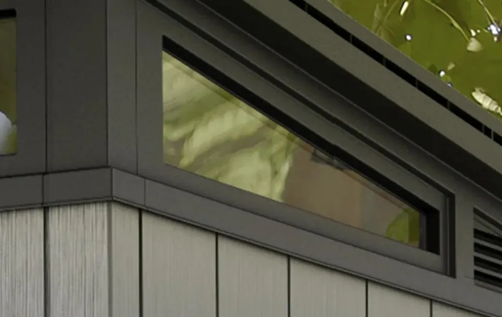 Artisan 11x7 Storage Shed - Grey