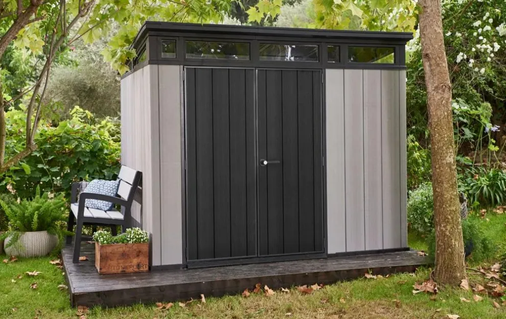 Artisan 9x7 Storage Shed - Grey