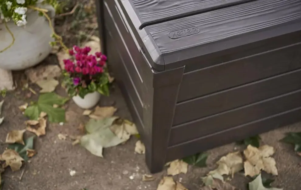 Brightwood 120 Gallon Deck Box - Brown