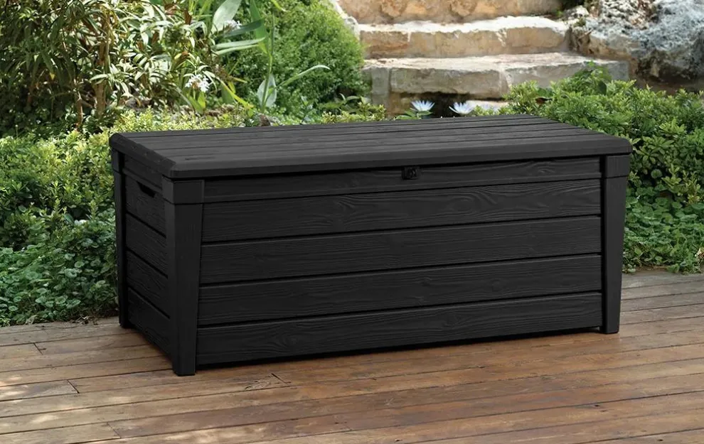 Brightwood 120 Gallon Deck Box - Graphite