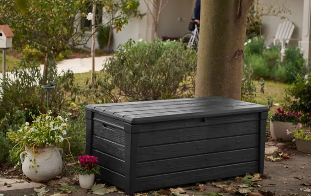 Brightwood 120 Gallon Deck Box - Graphite
