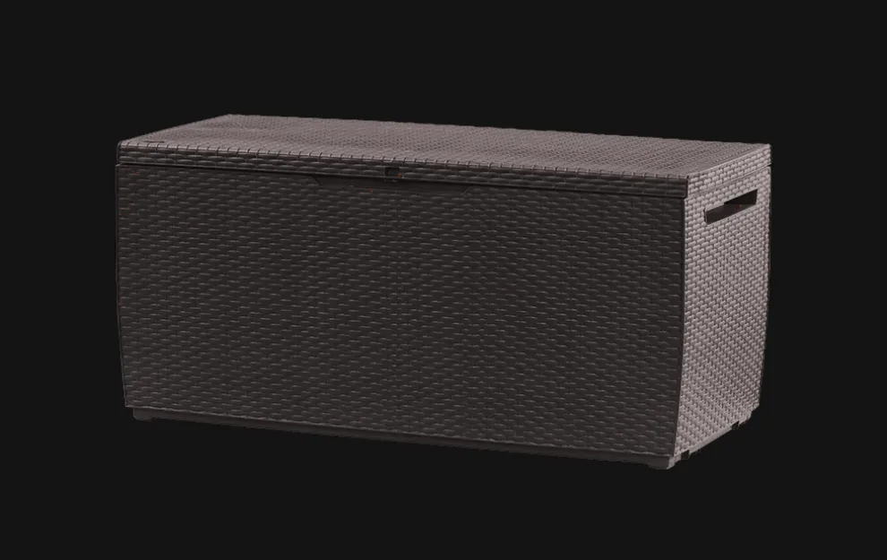 Capri 80 Gallon Deck Box - Brown