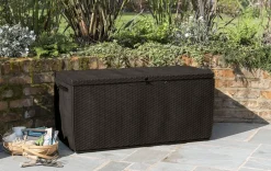 Capri 80 Gallon Deck Box - Brown