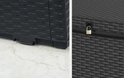 Capri 80 Gallon Deck Box - Brown