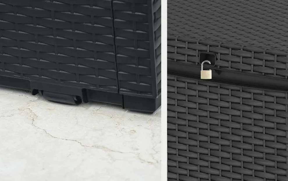 Capri 80 Gallon Deck Box - Brown