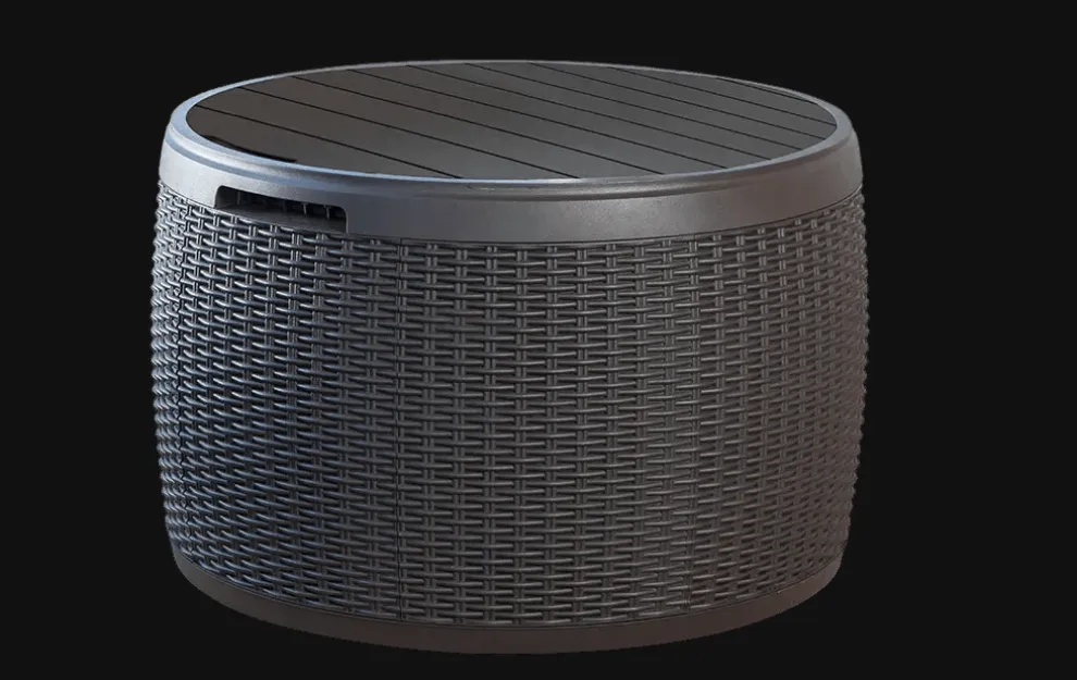 Circa 37 Gallon Deck Box - Graphite