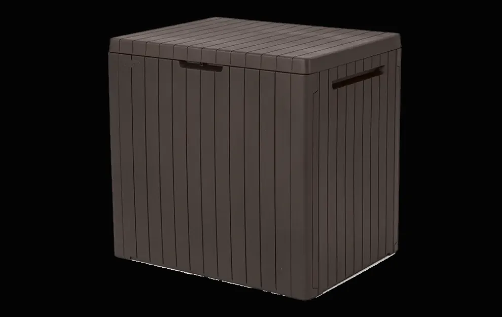 City Box 30 Gallon Deck Box - Brown