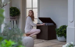 City Box 30 Gallon Deck Box - Brown