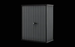 Cortina Alto Storage Shed - Graphite