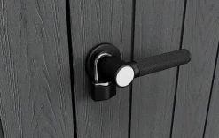 Cortina Alto Storage Shed - Graphite