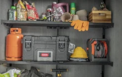 Cortina Alto Storage Shed - Graphite