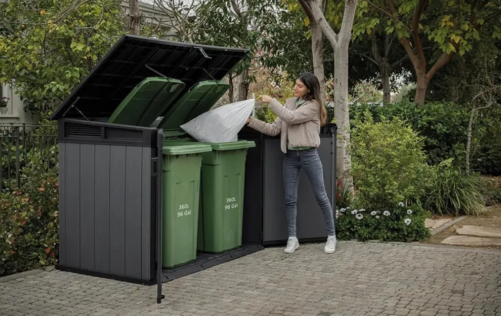 Cortina Mega Storage Shed - Graphite