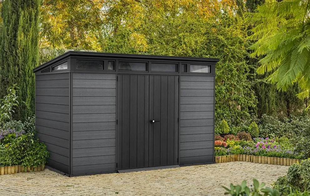 Cortina 11x7 Storage Shed - Graphite