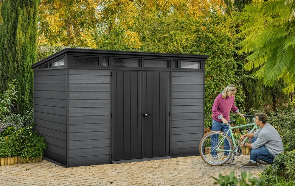 Cortina 11x7 Storage Shed - Graphite