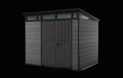 Cortina 9x7 Storage Shed - Graphite