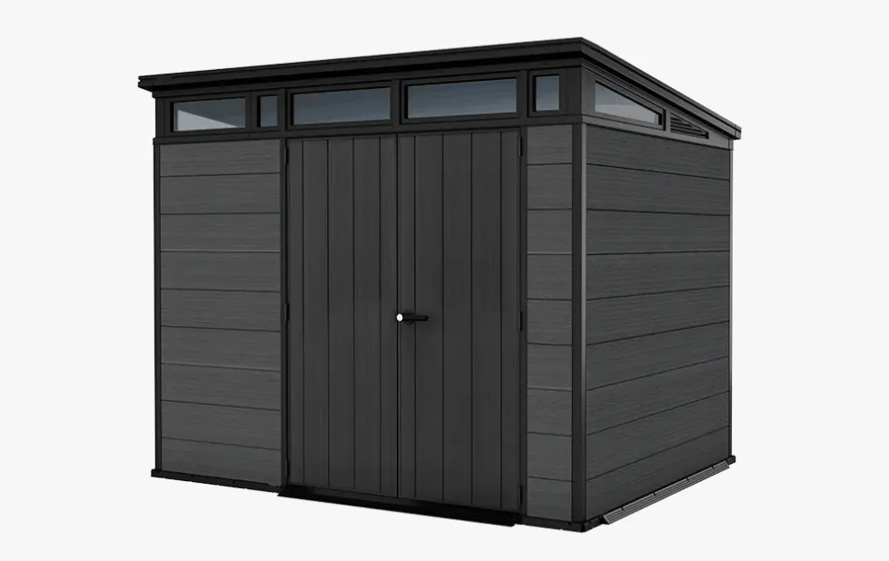Cortina 9x7 Storage Shed - Graphite
