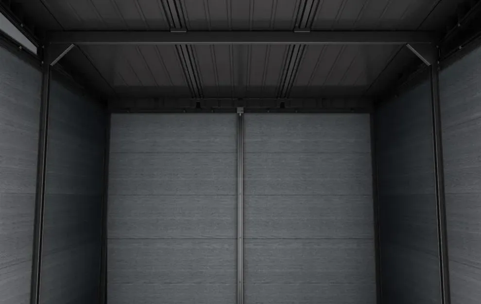 Cortina 9x7 Storage Shed - Graphite