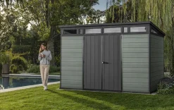 Cortina 11x7 Storage Shed - Green