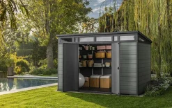 Cortina 11x7 Storage Shed - Green