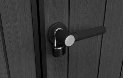 Cortina 7x7 Storage Shed - Graphite