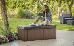 Darwin 100 Gallon Deck Box - Brown