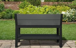Darwin 29 Gallon Elevated Garden Bed - Graphite