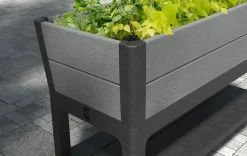 Darwin 29 Gallon Elevated Garden Bed - Graphite