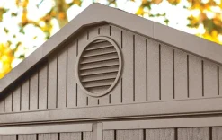 Darwin 6x8 Storage Shed - Brown