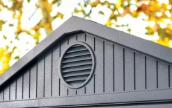 Darwin 4x6 Storage Shed - Graphite