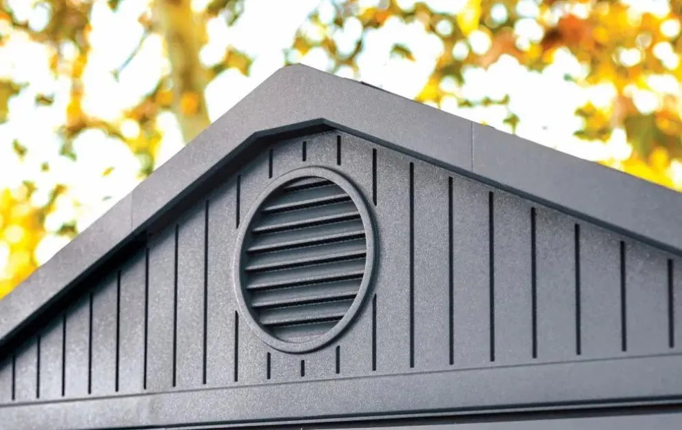 Darwin 4x6 Storage Shed - Graphite