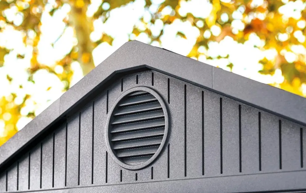 Darwin 6x4 Storage Shed - Graphite