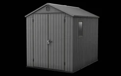 Darwin 6x8 Storage Shed - Graphite