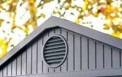 Darwin 6x8 Storage Shed - Graphite