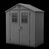 Darwin 6x4 Storage Shed with Windows - Graphite