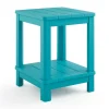 Deluxe Adirondack Side Table - Teal
