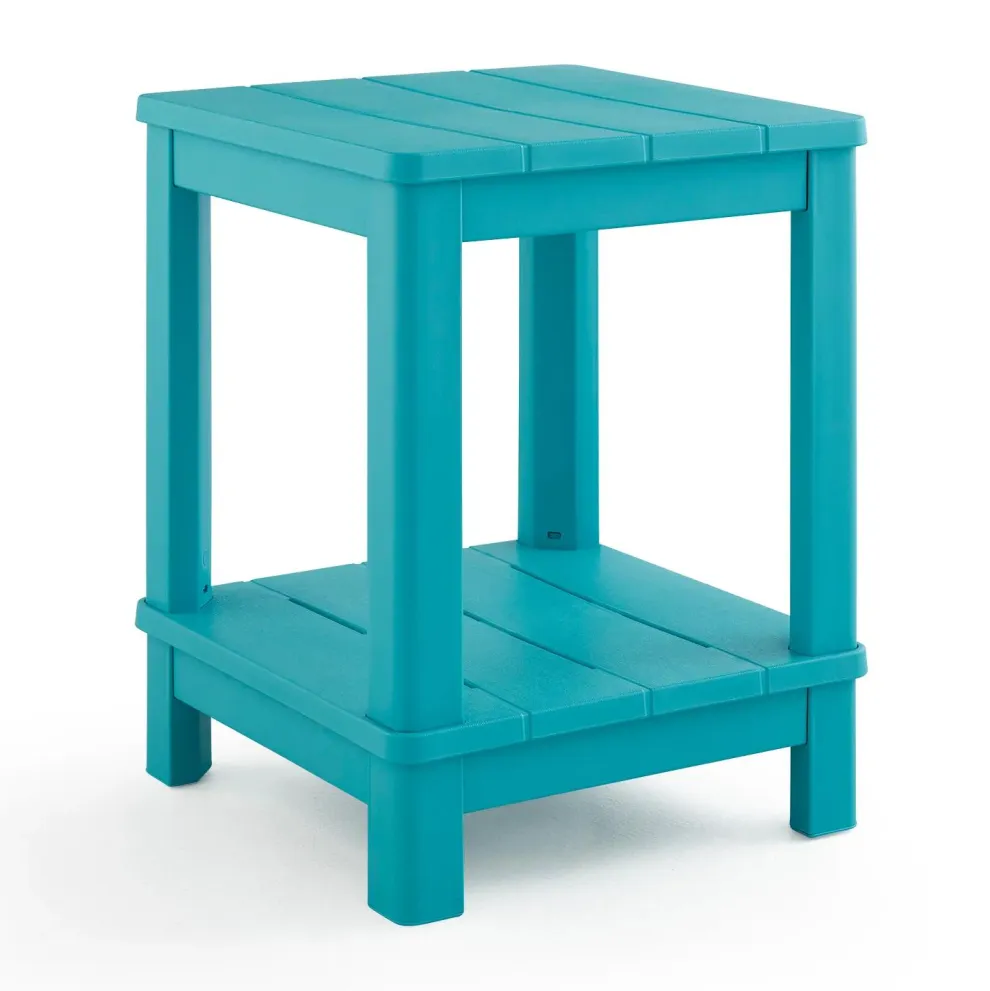 Deluxe Adirondack Side Table - Teal