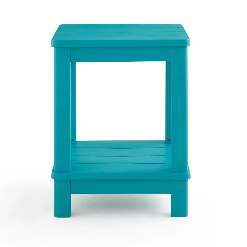 Deluxe Adirondack Side Table - Teal