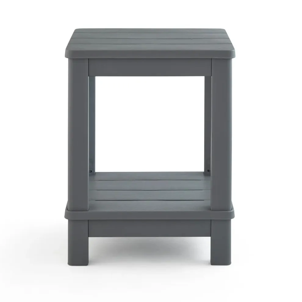 Deluxe Adirondack Side Table - Grey