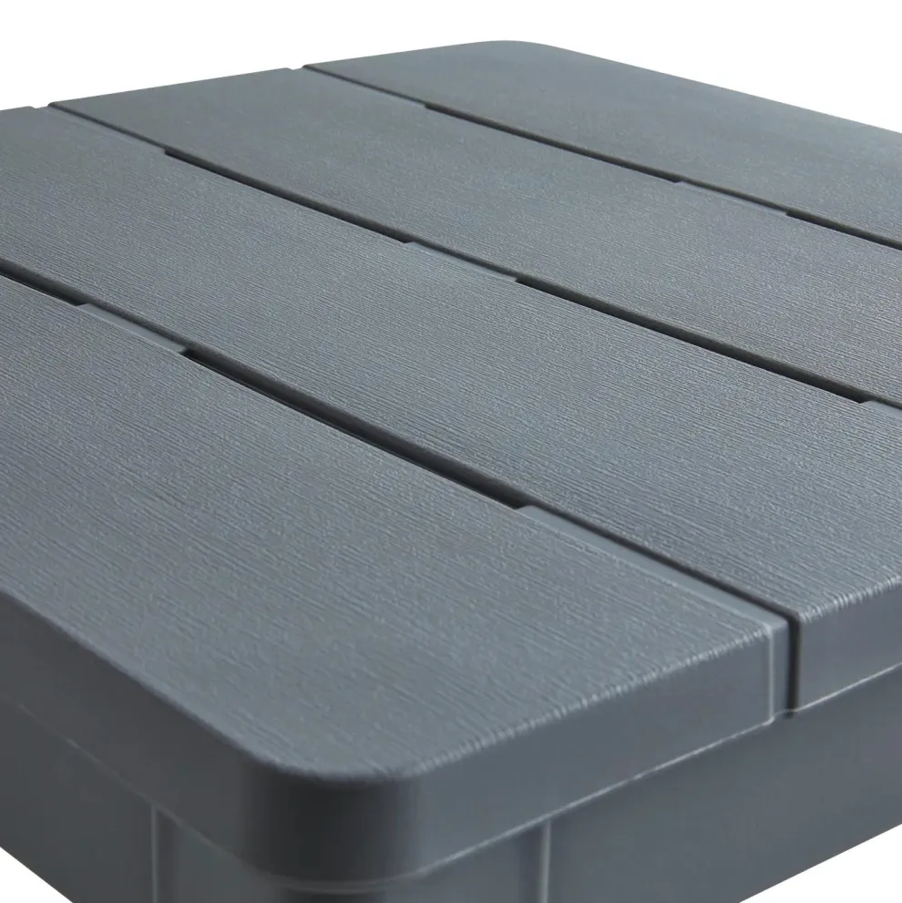 Deluxe Adirondack Side Table - Grey