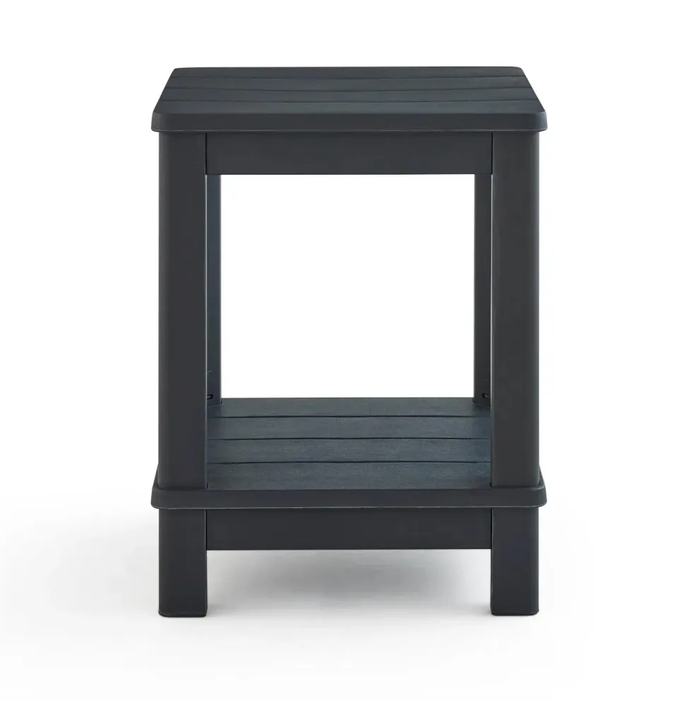 Deluxe Adirondack Side Table - Graphite