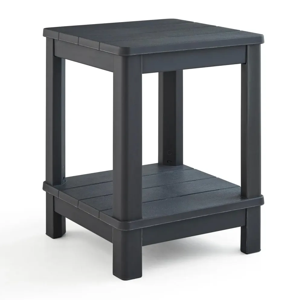 Deluxe Adirondack Side Table - Graphite