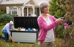 Denali 150 Gallon Deck Box - Grey