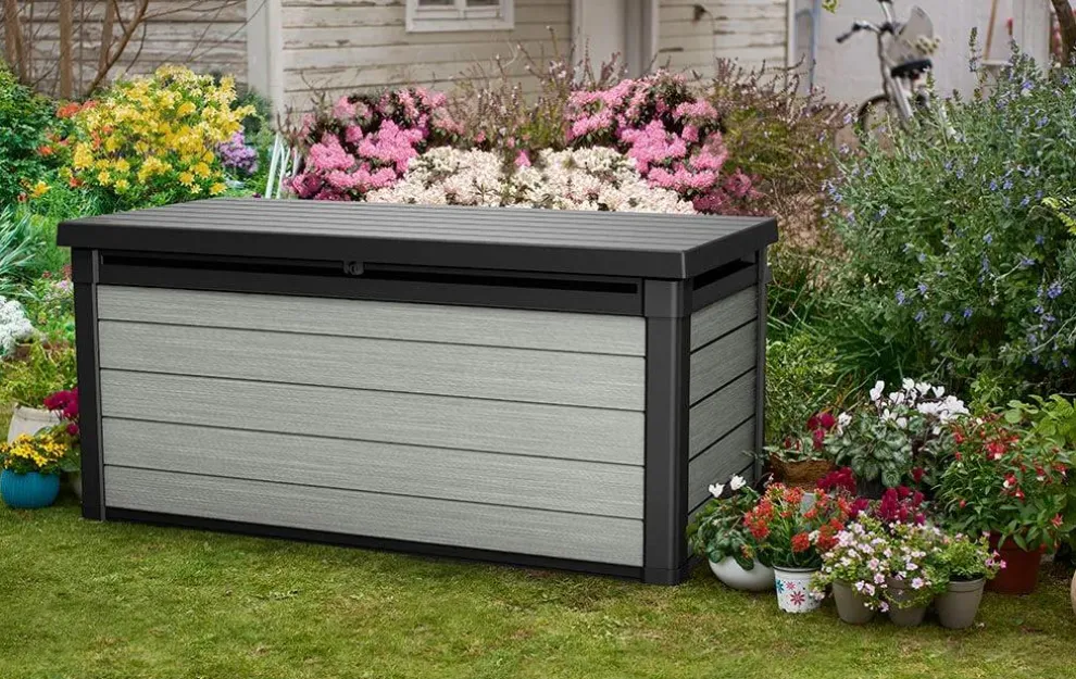 Denali 150 Gallon Deck Box - Grey