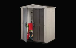 Factor 6x3 Storage Shed - Brown