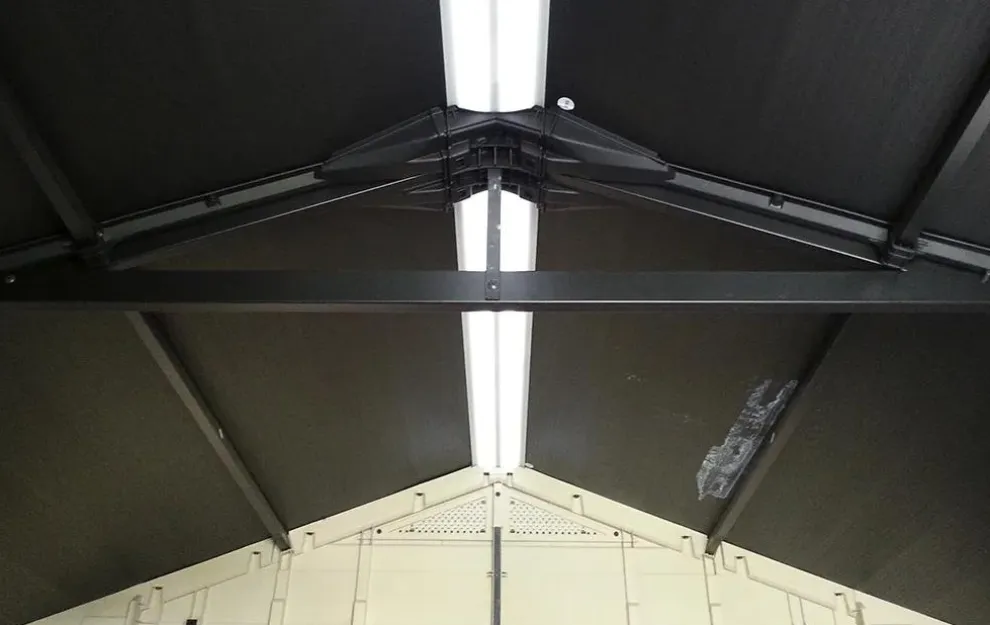 Factor 8x11 Storage Shed - Brown