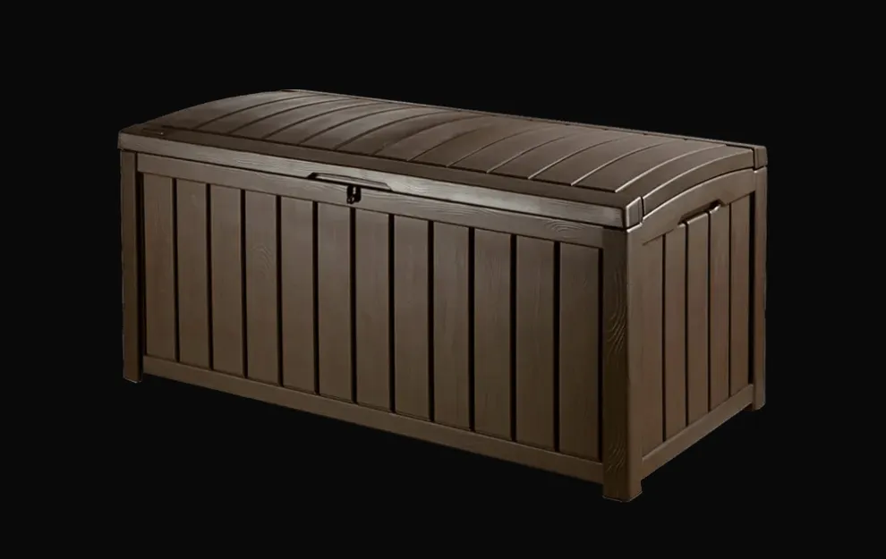 Glenwood 101 Gallon Deck Box - Brown