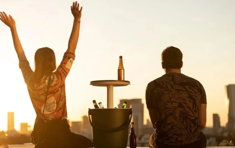 Go Bar Portable 4.3 Gallon Cooler - Graphite