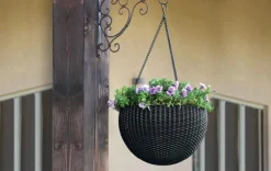 Hanging Planter Set of 2 - Graphite