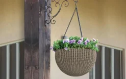 Hanging Planter Set of 2 - Brown